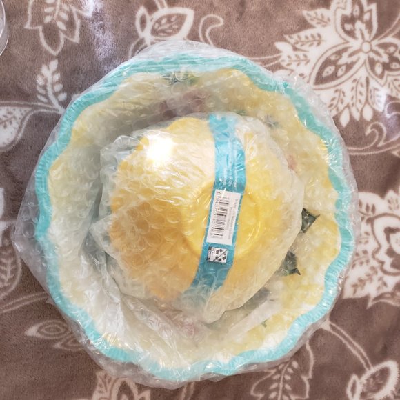 The Pioneer Women 4 pc. Set 2 Bowl/2 Plates NWT - Picture 6 of 6